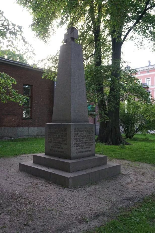The Memorial To The Wreck Of S/S Habsburg 1918