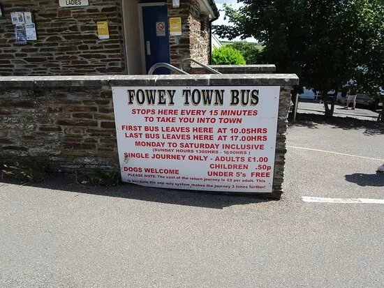 Fowey Town Bus