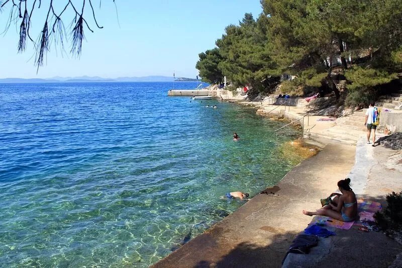 Two bedroom apartment with terrace and sea view Sali, Dugi otok (A-8181-b)