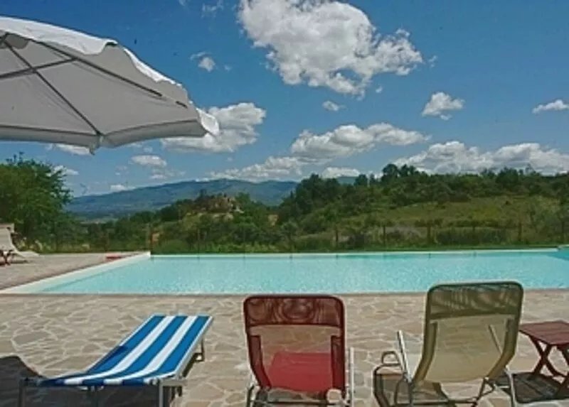 farmhouse with pool ,panoramic peaceful location near firenze,Sien