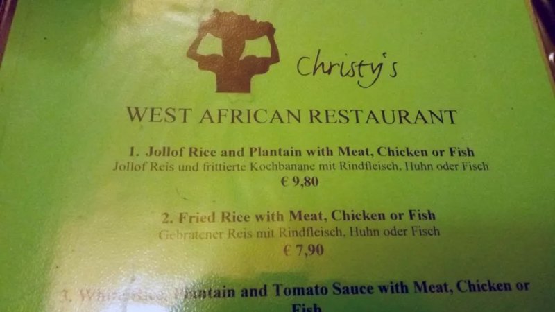 Christy's West African Restaurant