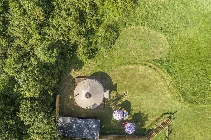 Constable Country luxury glamping - Valley View Yurt