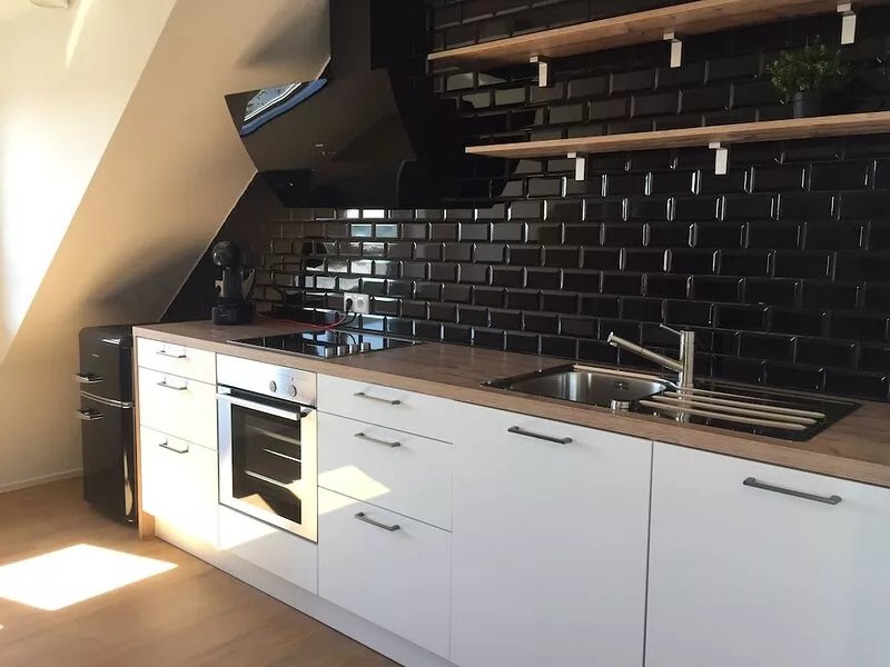 Modern 3-room apartment with a view of Regensburg
