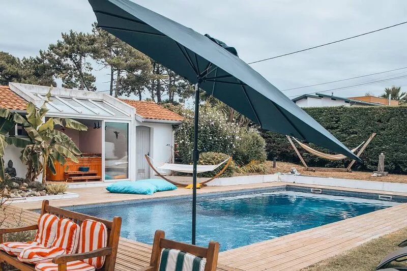 Quiet pied-à-terre close to beaches. Ideal for families and friends