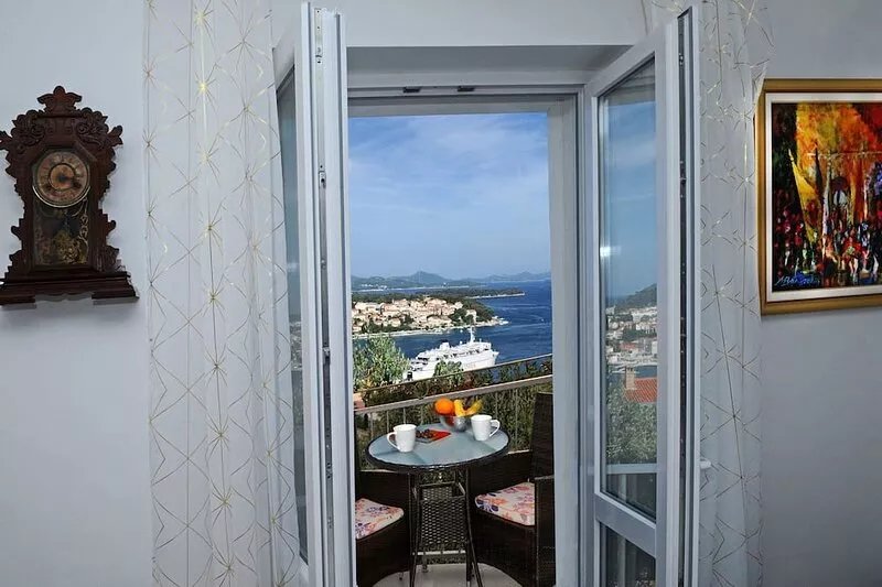 Nika Family Apartments - Superior Studio Apartment with Balcony and Sea View