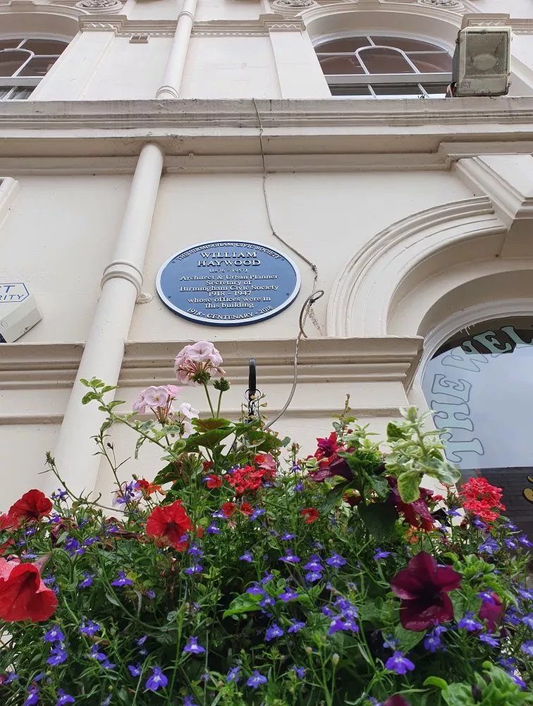 William Haywood Blue Plaque