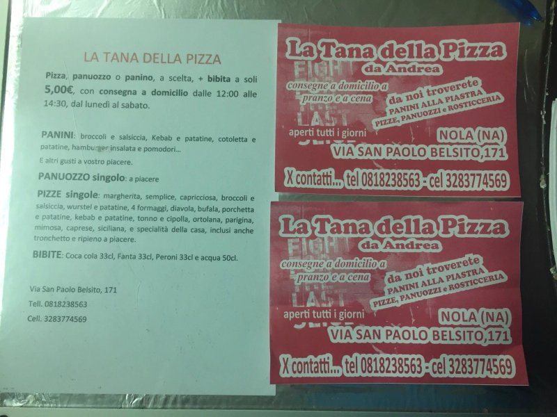 La Tana della Pizza