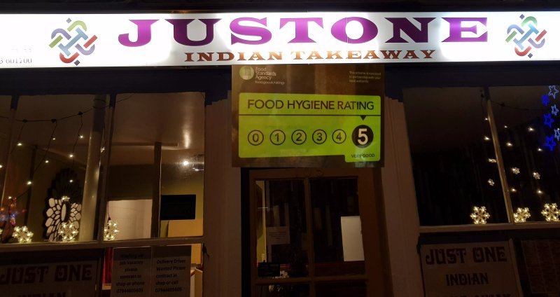 Justone Indian Restaurant and takeaway