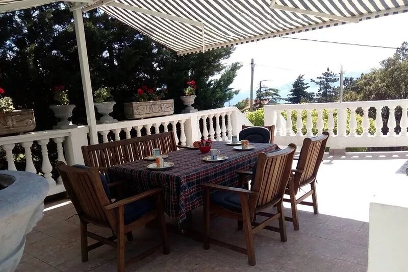 Three bedroom apartment with terrace and sea view Novi Vinodolski (A-2347-a)