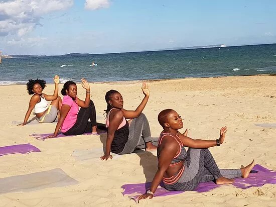 Yoga On The Beach