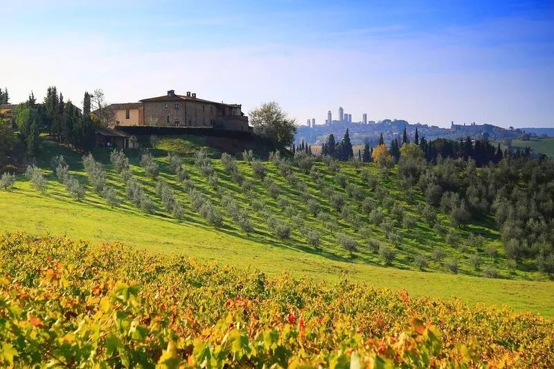 MONTEGONFOLI 4, Apartment for 4 adults with amazing views on San Gimignano