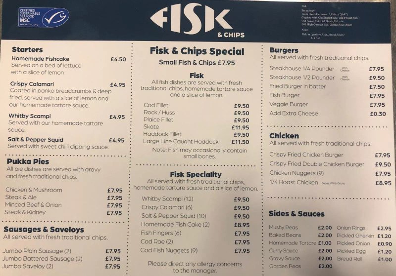 Saltwater - Fish and Chips