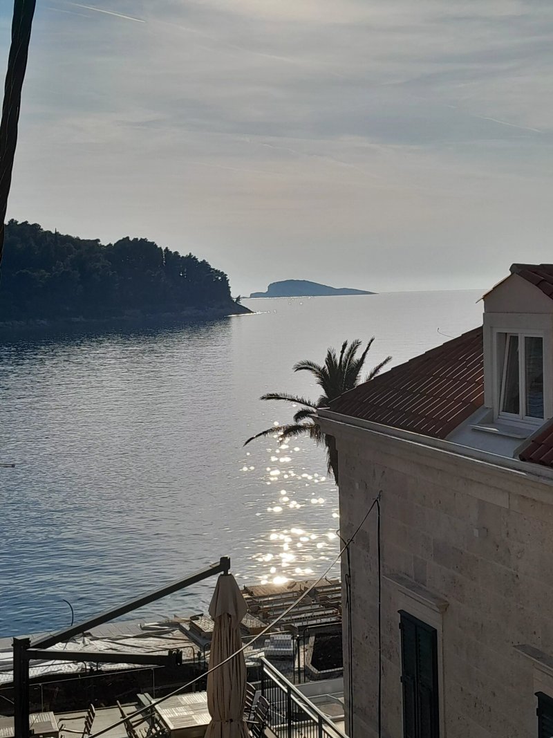 Seafront apartment in a historically designated stone house fully updated