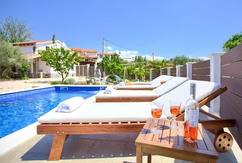 Beautiful renovated villa with private outdoor pool on the island of Krk