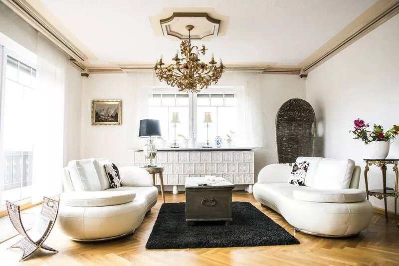 Luxurious apartment in the Fichtelgebirge with a garden house