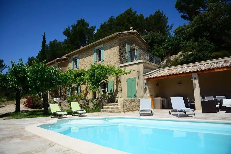 Authentic Rustic Provençale Farmhouse “Roumanille” With Pool & Countryside Views