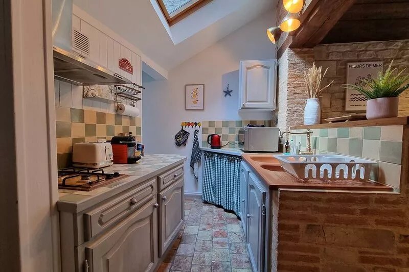 La Terrasse de Sacha - House with terrace and fireplace