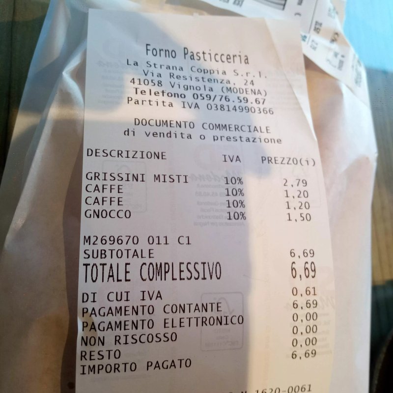 Forno La Strana Coppia Pasticceria - Caffettiera