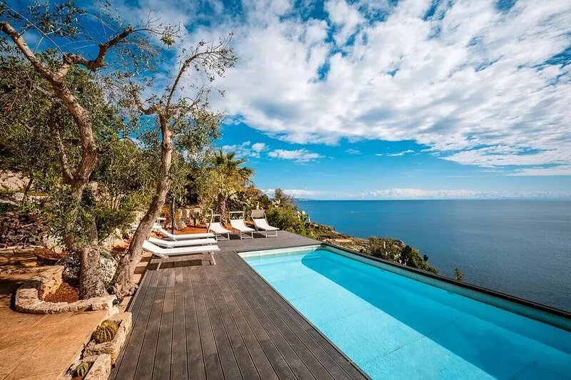 La Teresina SalentoSealovers - Villa overlooking the sea with private pool