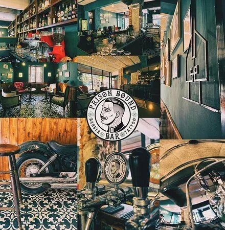 Prison Bound Bar-Barber-Tattoo
