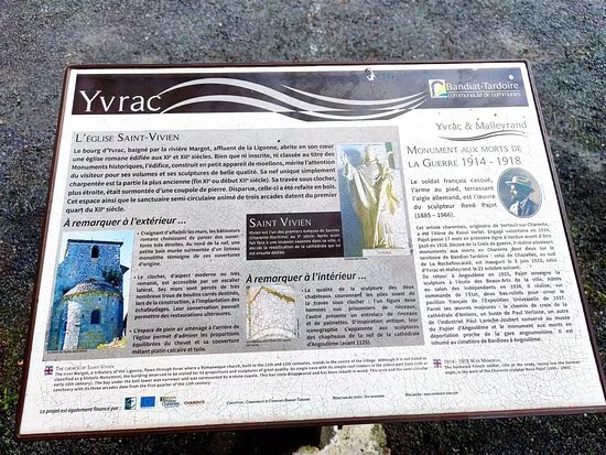 Eglise St Vivien d'Yvrac