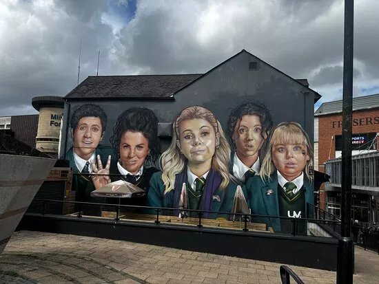 Derry Girls Mural