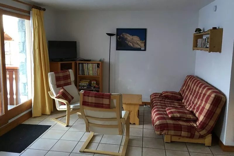 Vallandry - Sunny apartment with direct access to the Paradiski area (Arcs)