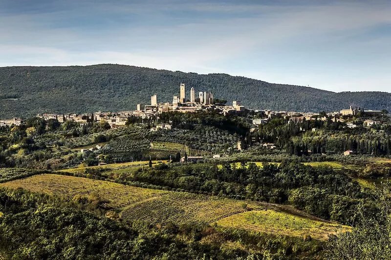 Fabulous 3br Designer Villa With All Comforts & Stunning Views In San Gimignano!