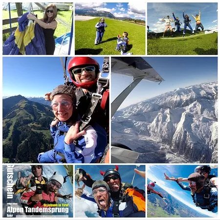 Bestskydive Tirol Tandemskydive St Johann Tirol