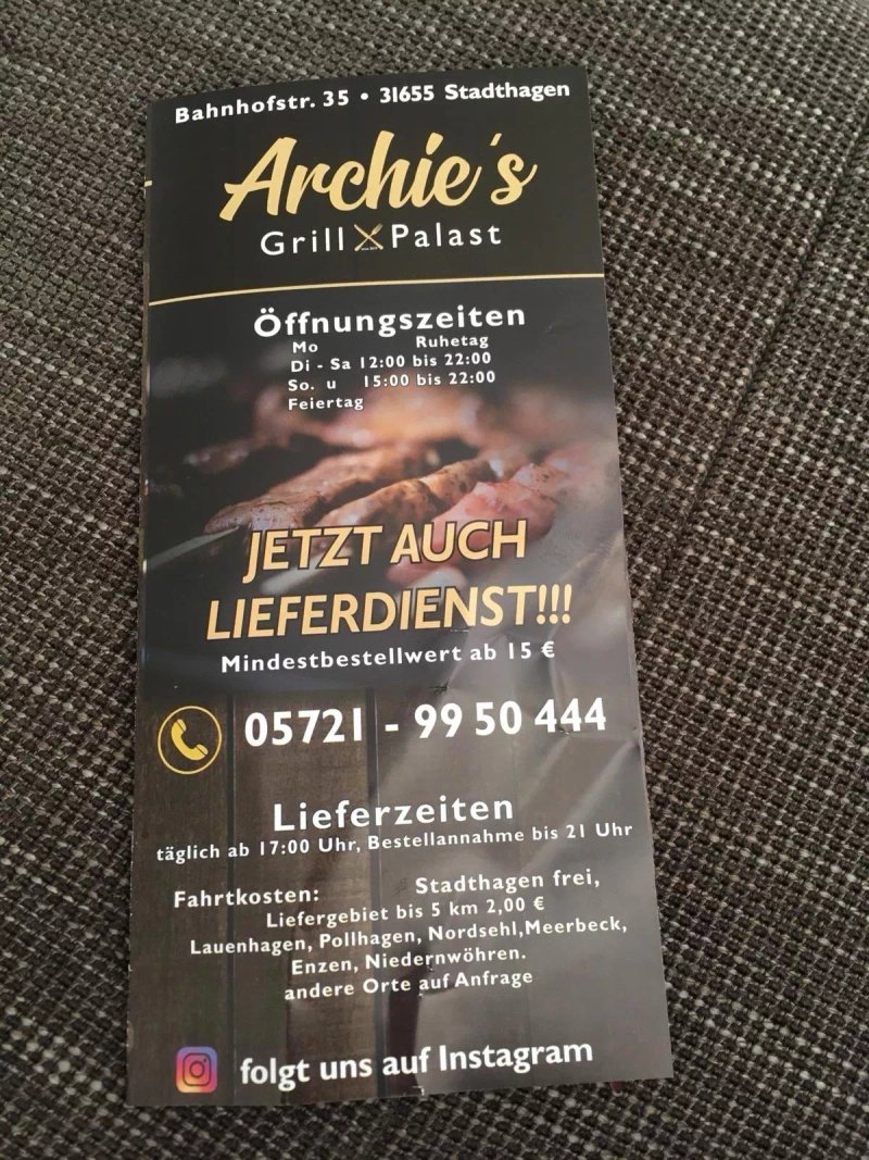 Archie's Grill Palast