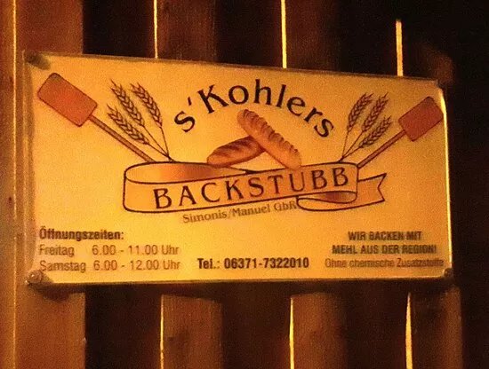 s'Kohlers Backstubb