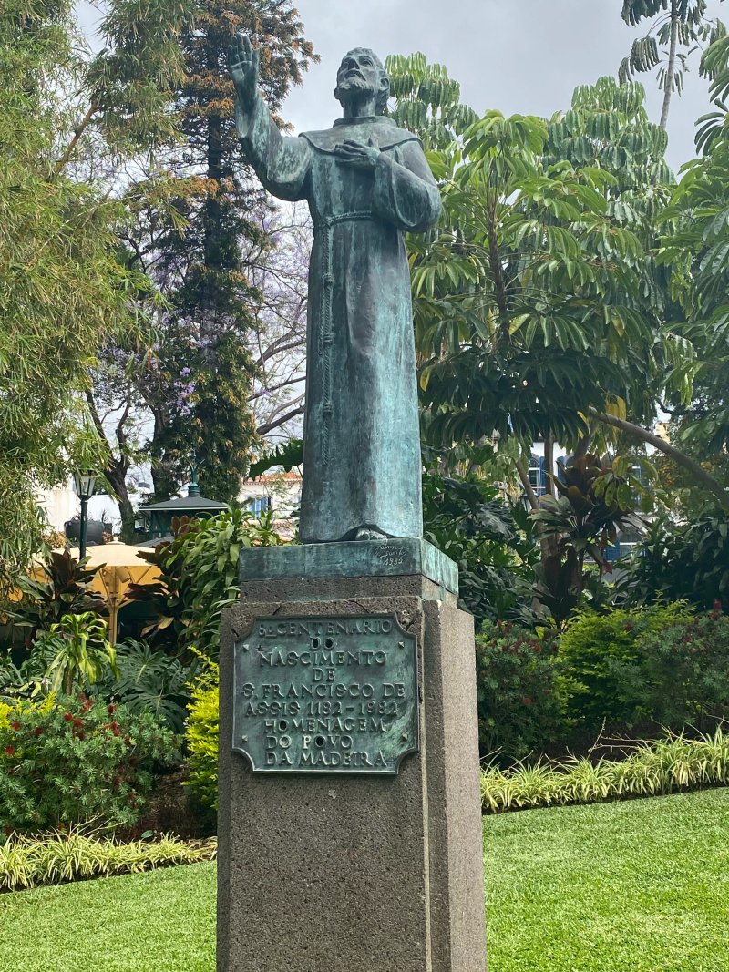 Statue Of Saint Francis Of Assisi