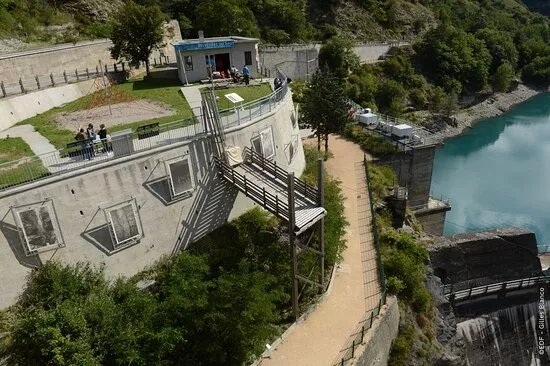 Belvedere du barrage du Sautet