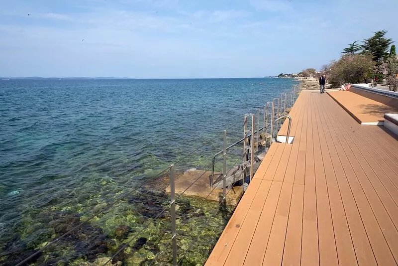 One bedroom apartment near beach Zadar - Diklo, Zadar (A-5925-b)