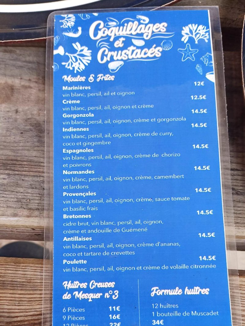 Coquillages Et Crustaces