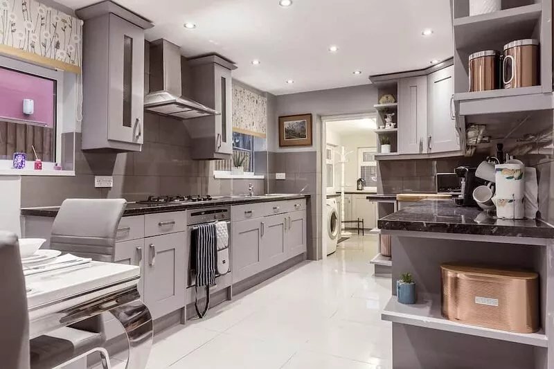 North Central London House/ Sleeps8/Garden/Wifi