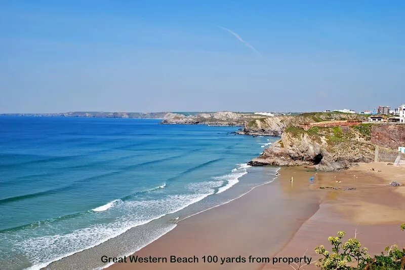 Stunning Penthouse - Sea Views, Beaches, Surfing & Parking
