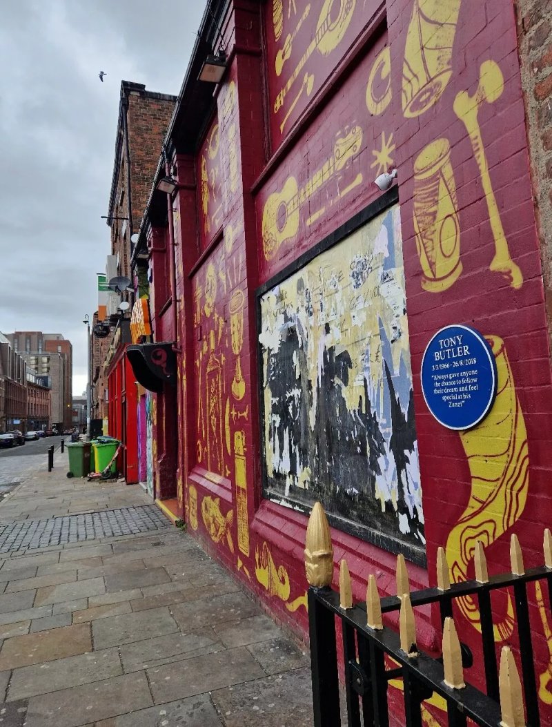 Tony Butler Blue Plaque