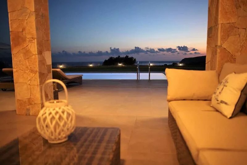 Stunning, Luxury Villa with Panoramic Views of the Ionian Sea & Mountains