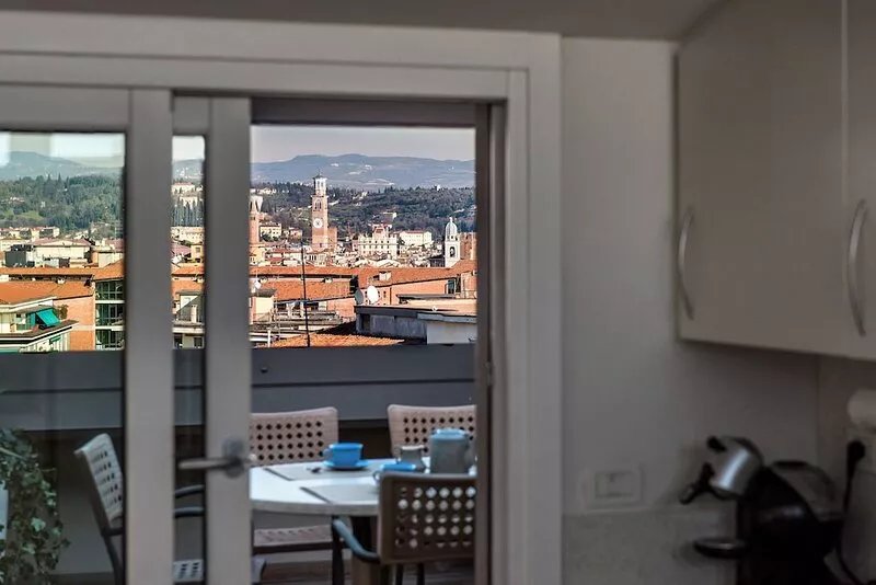 Spectacular views in Verona center