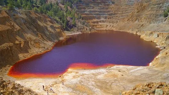 The Red Lake of Mitsero