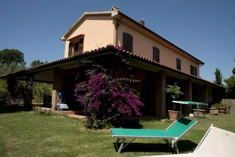 Country house in the olive grove-quiet location-sea view-pool-large