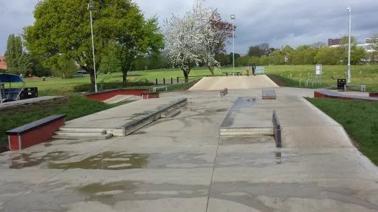 Radland's Skatepark Plaza