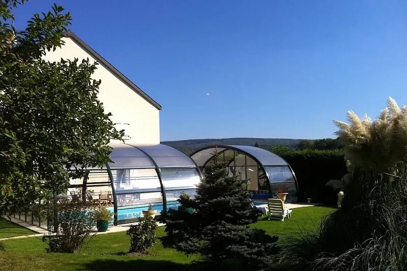 Gite for 4/6 pers in Ardennes Joigny-Sur-Meuse with pool, clevacances 4 keys