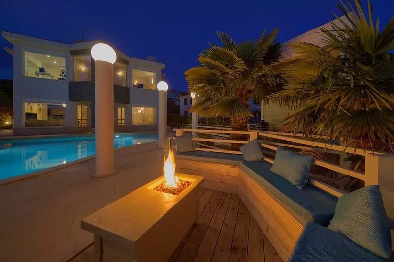 Villa PIANO with magnificent sea view