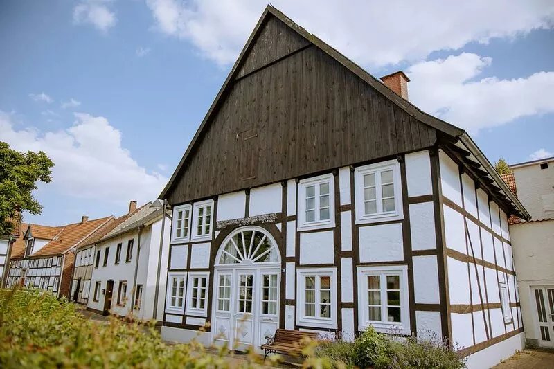 Atelier 28 -Beautiful half-timbered house in a central location-very