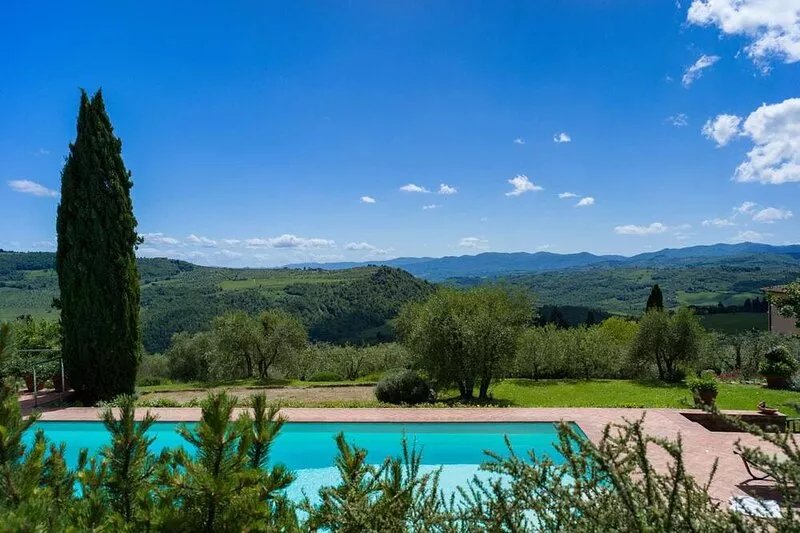 Luxury Country house in the Tuscan vineyards