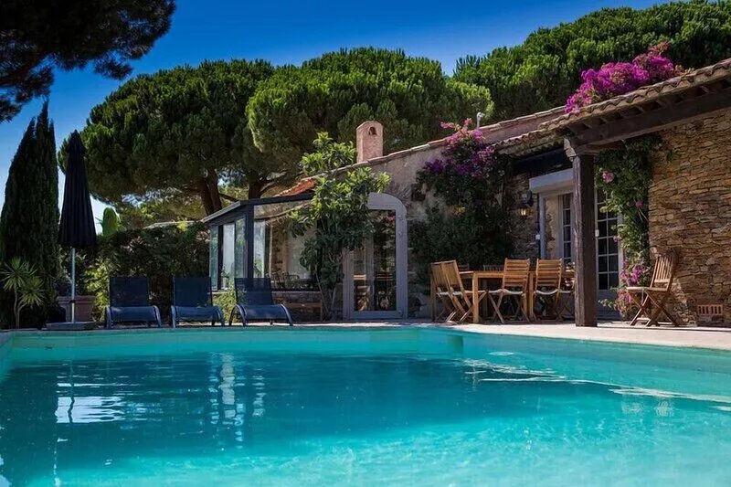 Sainte Maxime - Charming villa, 4 - 10 pers. Swimming pool and breathtaking sea