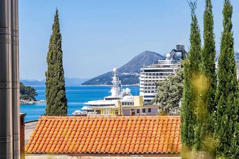 Apartment Larissa - Studio Apartment with Terrace and Partial Sea View