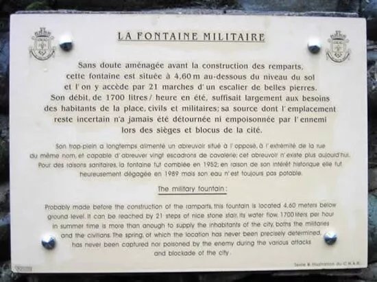 Fontaine Militaire